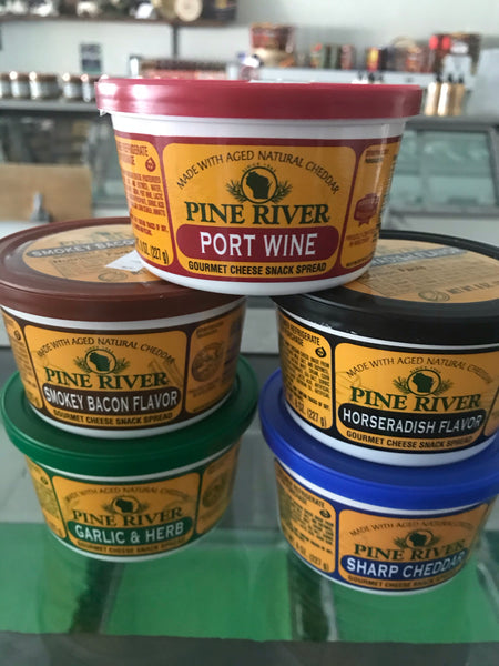 Pine River Cheese Spread choose from 4 flavors