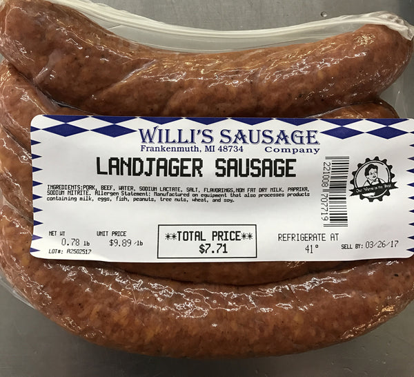 Landjaeger Sausage